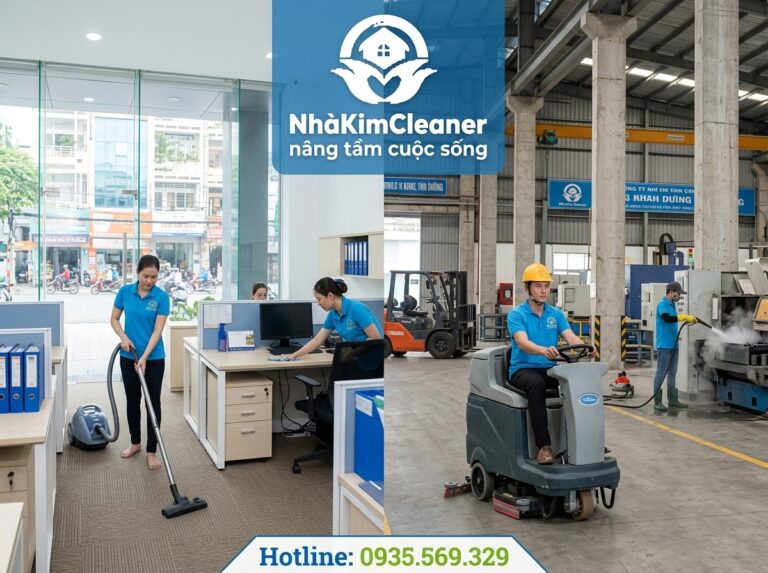 Dịch vụ vệ sinh công nghiệp Quảng Ngãi